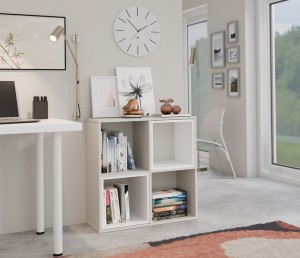 Mały komorowy regał na książki kaszmir