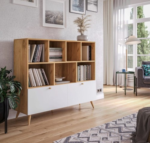 szafka-do-salonu-z-półkami