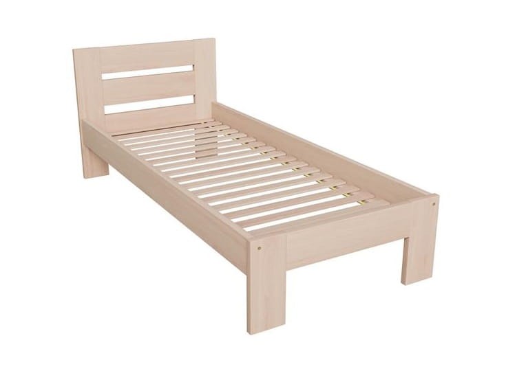 jednoosobowe-łóżko-drewniane