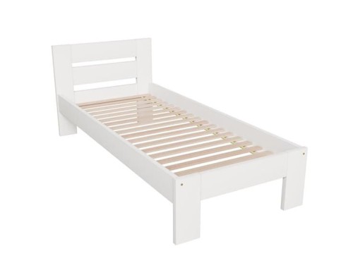 białe-drewniane-łóżko