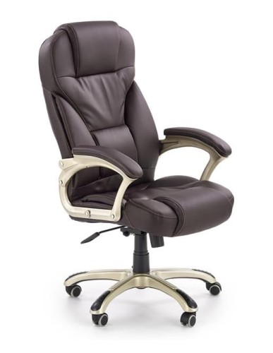 Brązowe-krzesło-obrotowe