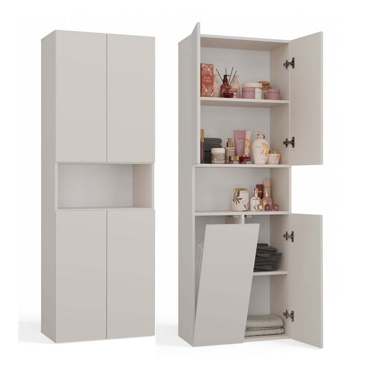 szafa-do-łazienki-z-półkami