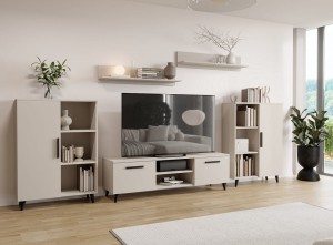 Komplet mebli do salonu z komodami