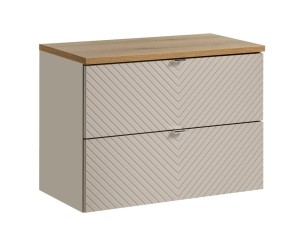 Wisząca szafka z szufladami do łazienki