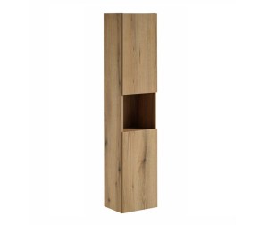 Wiszący słupek łazienkowy dąb