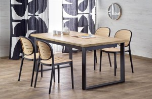 Duży loftowy stół dąb wotan XXL