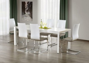 Duży biały stół rozkładany 250cm