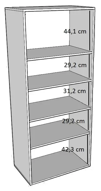 szafa z półkami wymiary.webp
