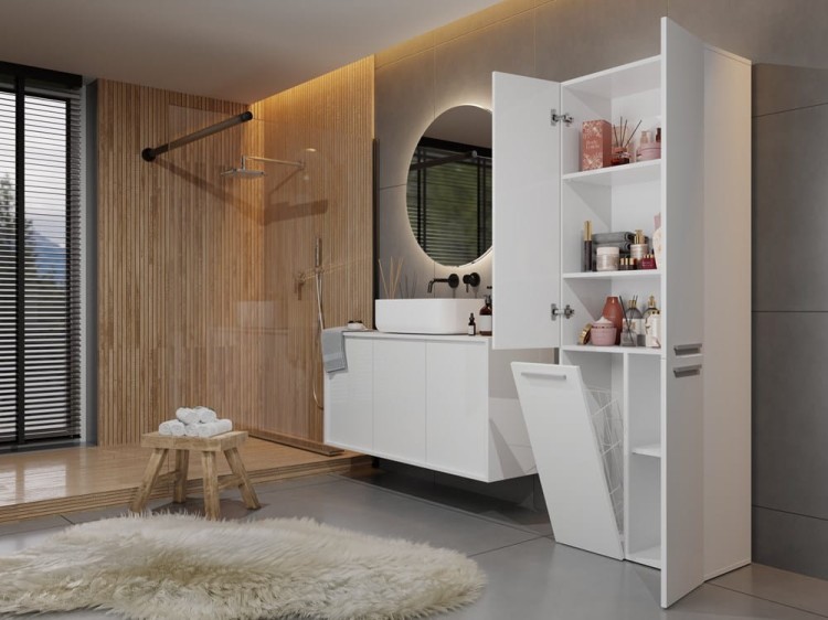 szafa-do-łazienki-z-koszem-na-pranie