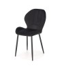 czarne-krzesło-kuchenne-velvet