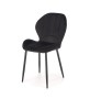czarne-krzesło-kuchenne-velvet