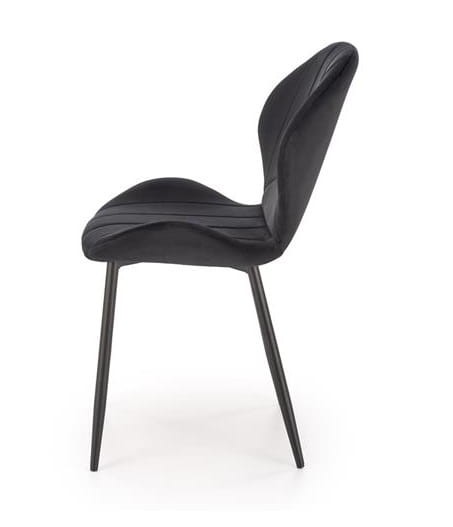 widok-z-boku-na-czarne-krzesło