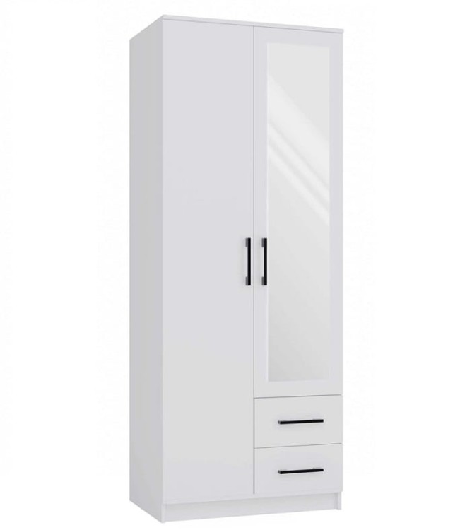 biała-szafa-z-lustrem