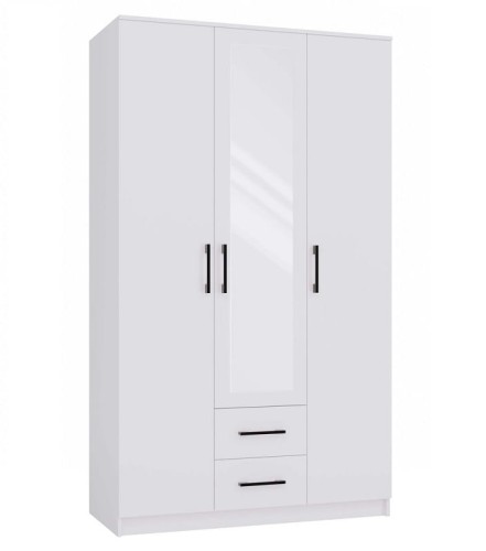 biała-szafa-z-lustrem