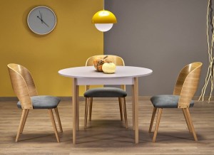 Stół kuchenny z okrągłym blatem kaszmir