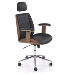 Designerski fotel biurowy z podłokietnikami