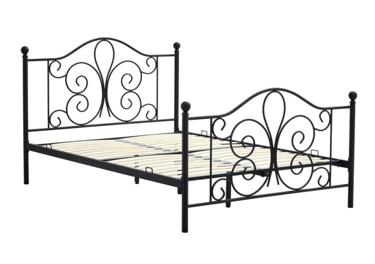 łóżko-metalowe-ze-stelażem