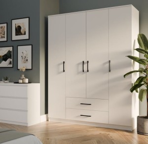 Duża szafa na ubrania 160x205 cm