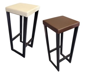 Wysoki stołek kuchenny loft 75 cm - kolory