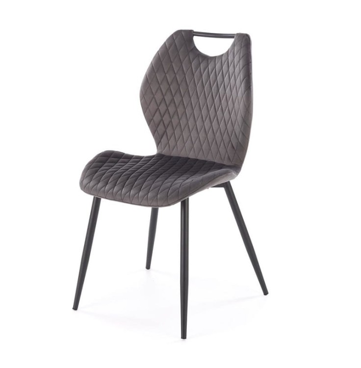 szare-krzesło-z-rączką-do-kuchni