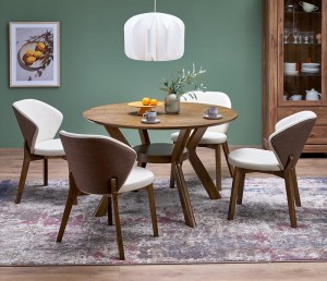 Okrągły stół w stylu retro ⌀120 cm