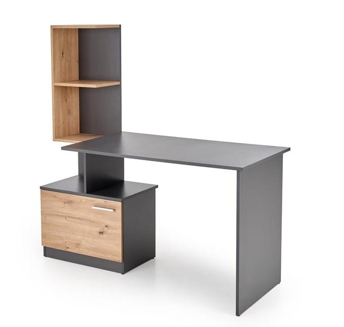 młodzieżowe-biurko-z-półkami