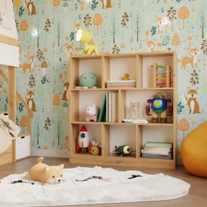 Półka na książki z przegrodami artisan