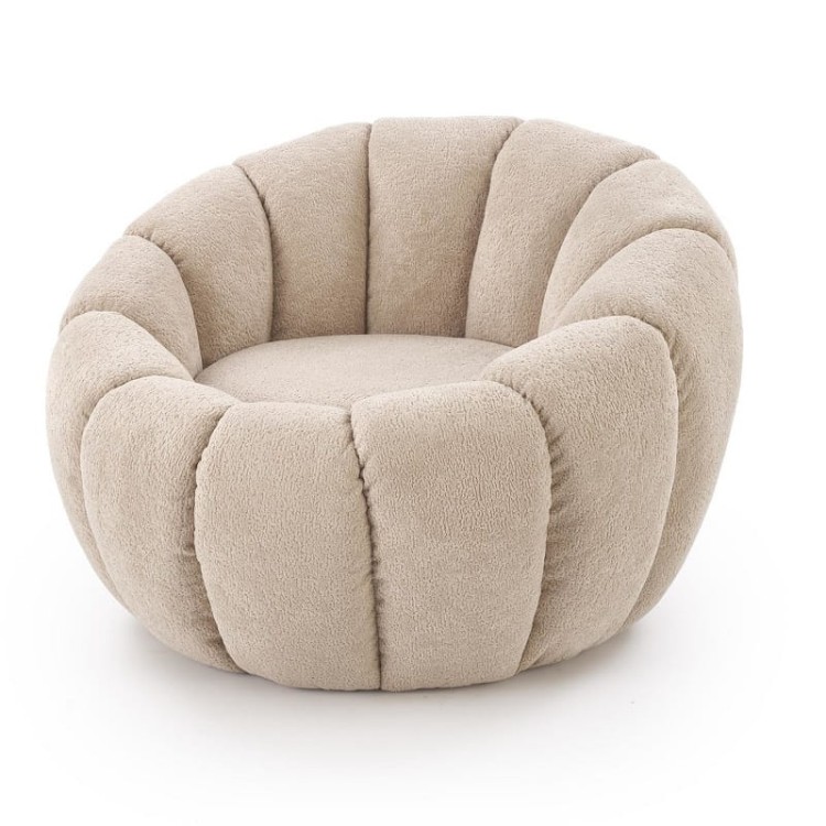 designerski-fotel-bubble-beż