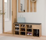 Szafka na buty z półkami i szufladą