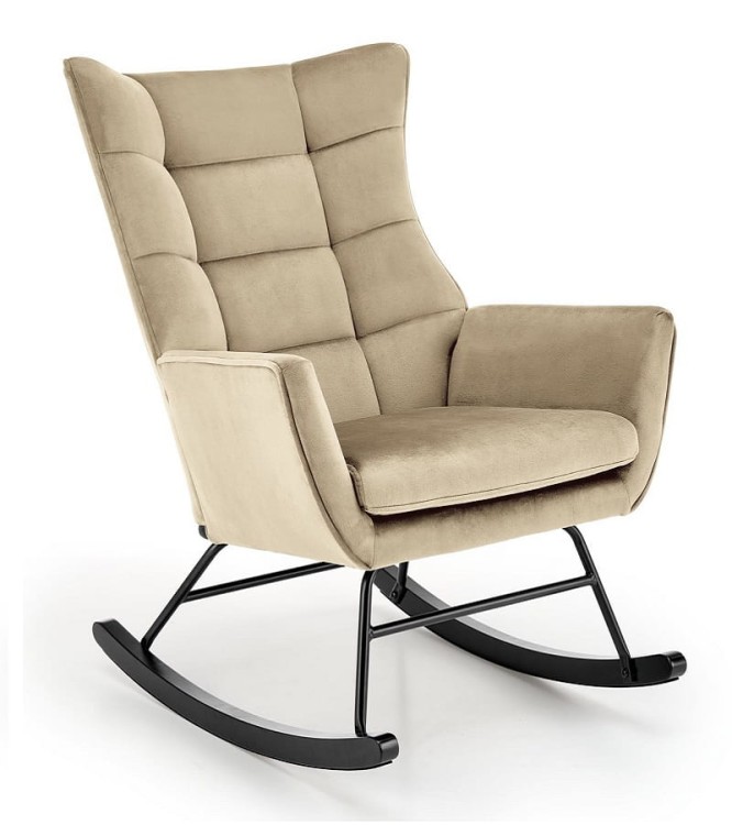 beżowy-fotel-bujany