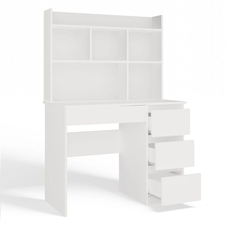 biurko-z-półką-nadblatową-biel