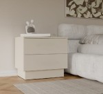 Szafka nocna z szufladami kaszmir