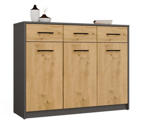 komoda-z-szufladami-i-półkami