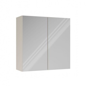 Wisząca szafka łazienkowa z lustrem 60 cm