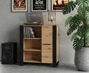 Szafka biurowa loft półka na książki artisan