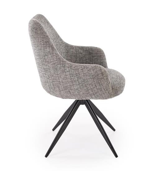 widok-z-boku-na-modne-szare-krzesło