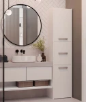 Słupek łazienkowy biały 170x40 pełny