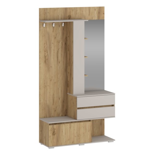 garderoba-do-małego-przedpokoju-z-lustrem