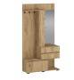 garderoba-do-przedpokoju-dąb-zloty