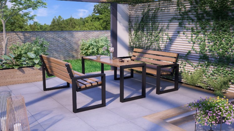 Drewniane-meble-ogrodowe-czarny-z-dębem