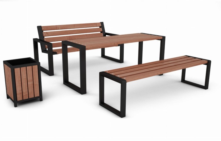 Zestaw-mebli-ogrodowych-brązowy