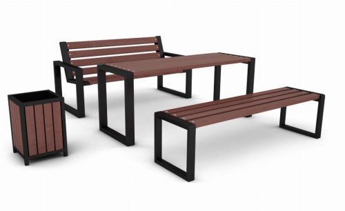 Komplet-ogrodowy-z-ławkami-stołem-orzech