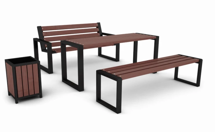 Komplet-ogrodowy-z-ławkami-stołem-orzech
