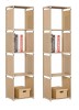 Beżowy-regał-materiał-PVC-winyl