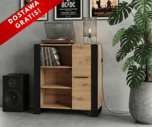 Szafka biurowa loft półka na książki artisan
