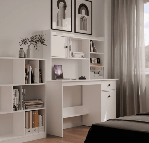 biurko-z-nadstawką-i-szafką