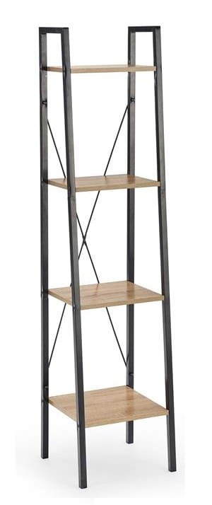 Wąski-regał-na-książki-buty-loft