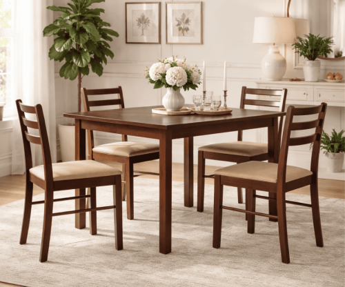 stół-z-krzesłami-dla-czterech-osób