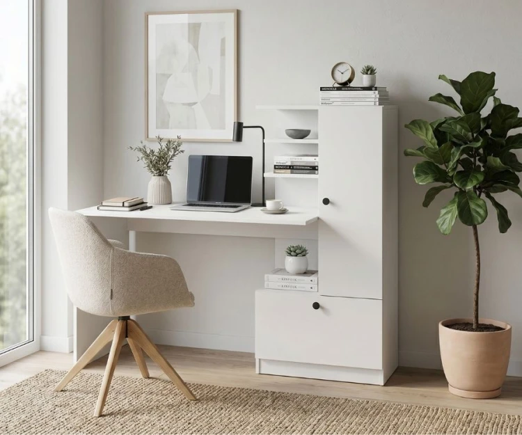 białe-biurko-do-pracy-na-laptopie