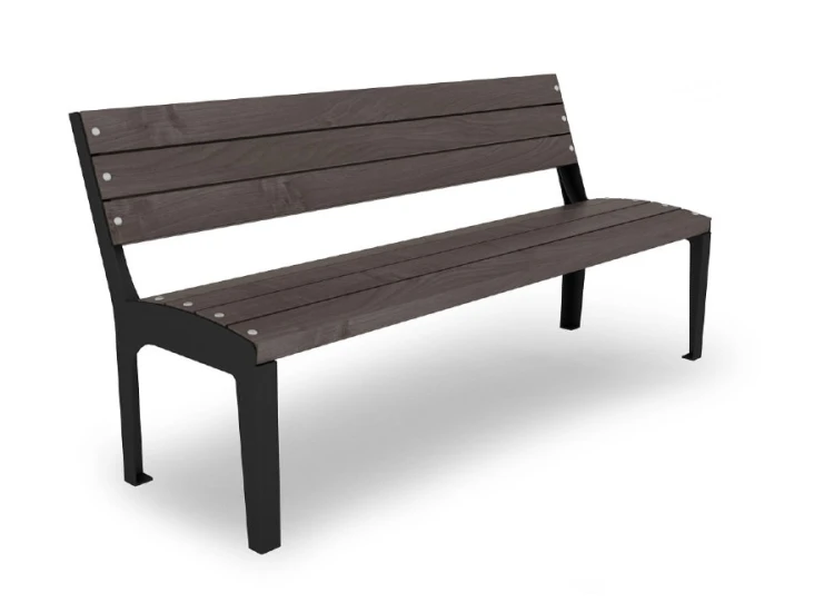 Drewniana ławka ogrodowa palisander